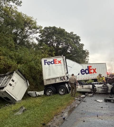 Fatal Multi-Vehicle Accident in Williamsport Involving Tractor Trailers and Passenger Car